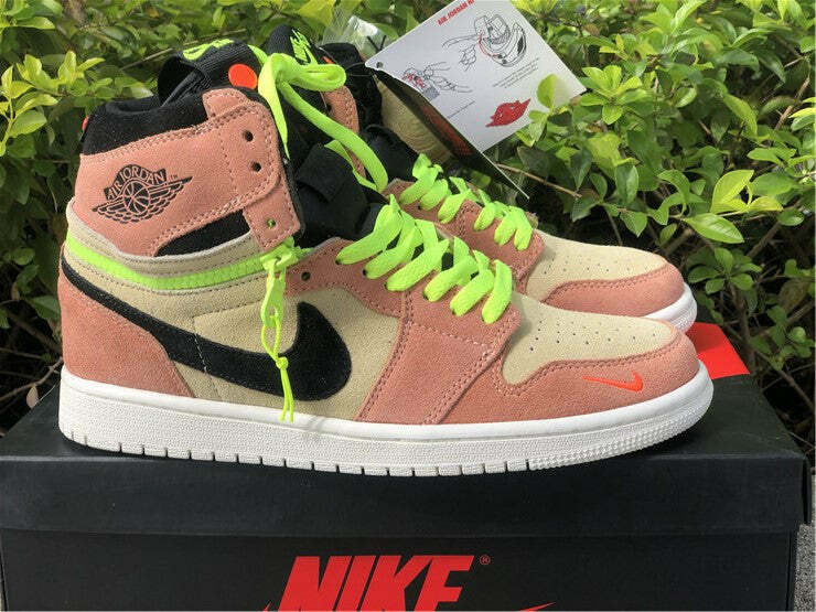 mens jordan 1 high switch peach