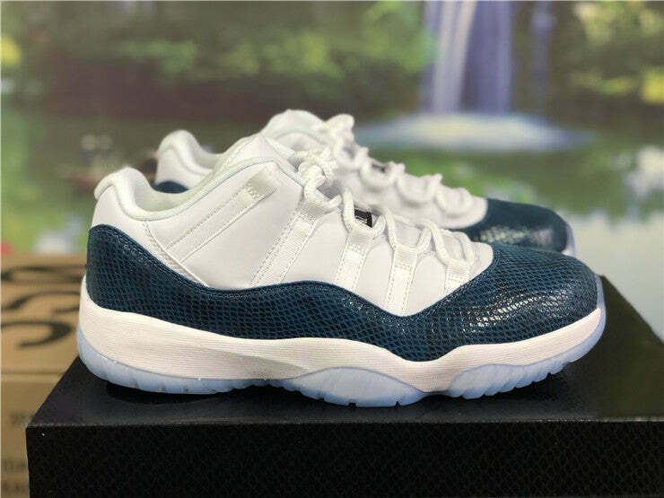 jordan 11 snake navy