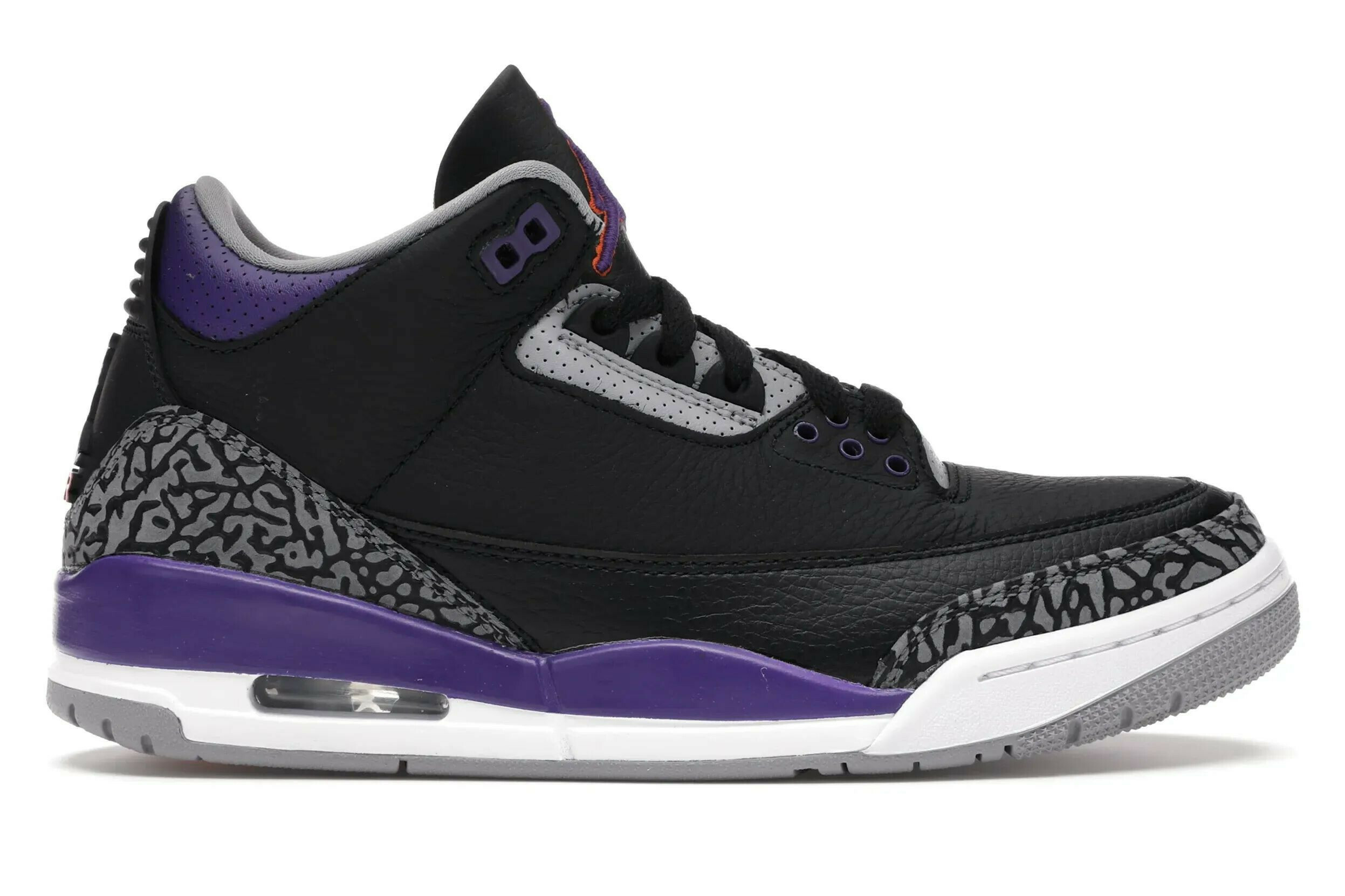 Jordan 3 Retro Black Court Purple CT8532-050 Men size 7 - 11 US ...