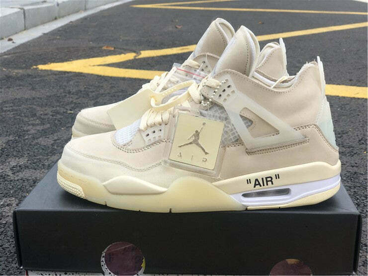 Air Jordan 4 Retro Off-White Sail (W) – KelvinGift Store – Kelvingift