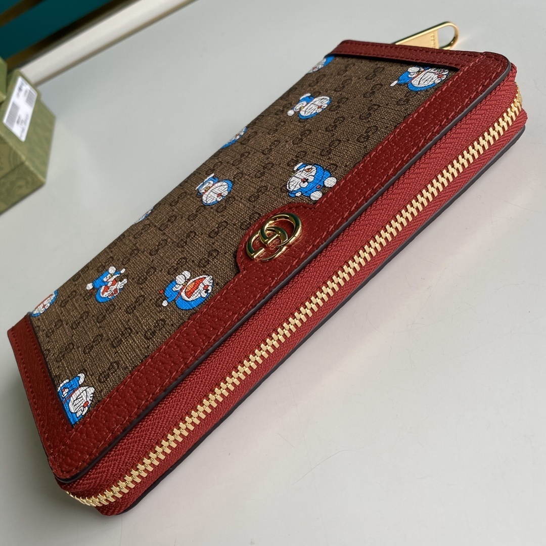 Doraemon x Gucci Zip Around Wallet 19cm - KelvinGift Store - Kelvingift