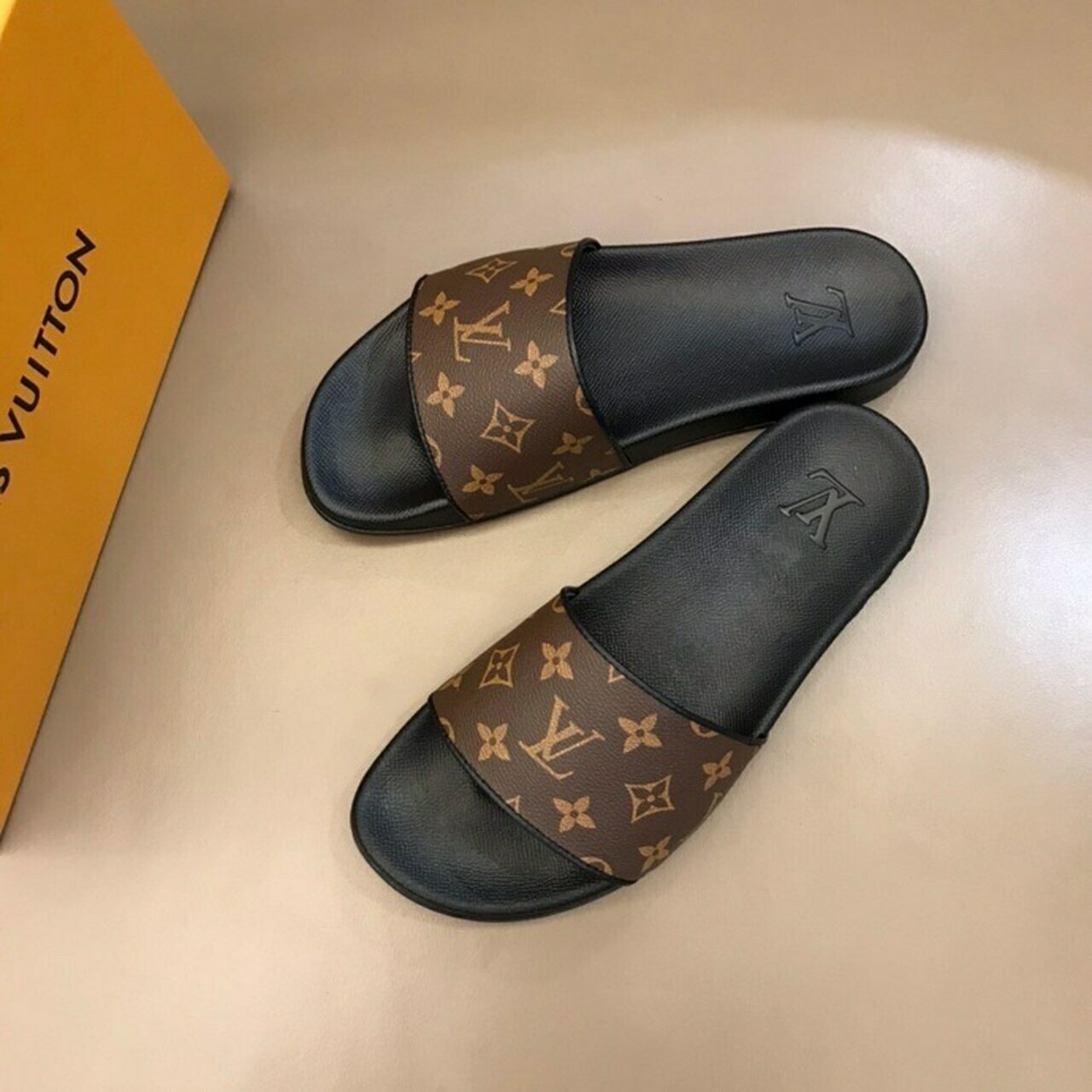 Louis Vuitton Sandals Monogram Canvas Spring/Summer Collection Brown ...