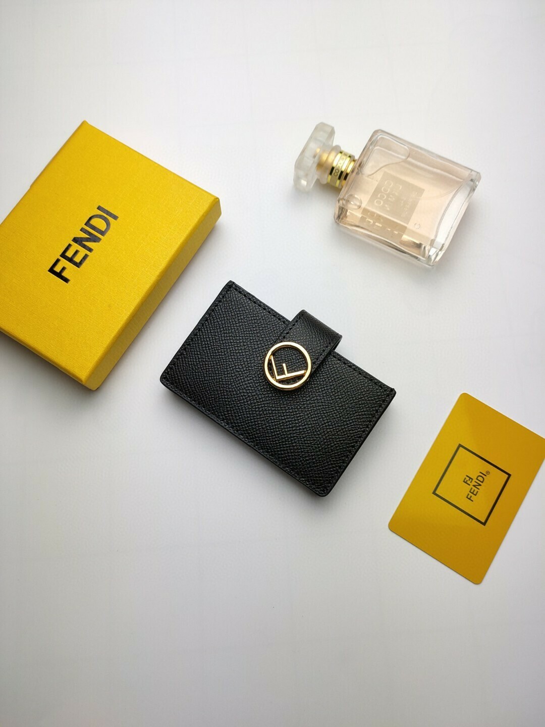 Fendi Card Holder 10cm Black – KelvinGift Store – Kelvingift