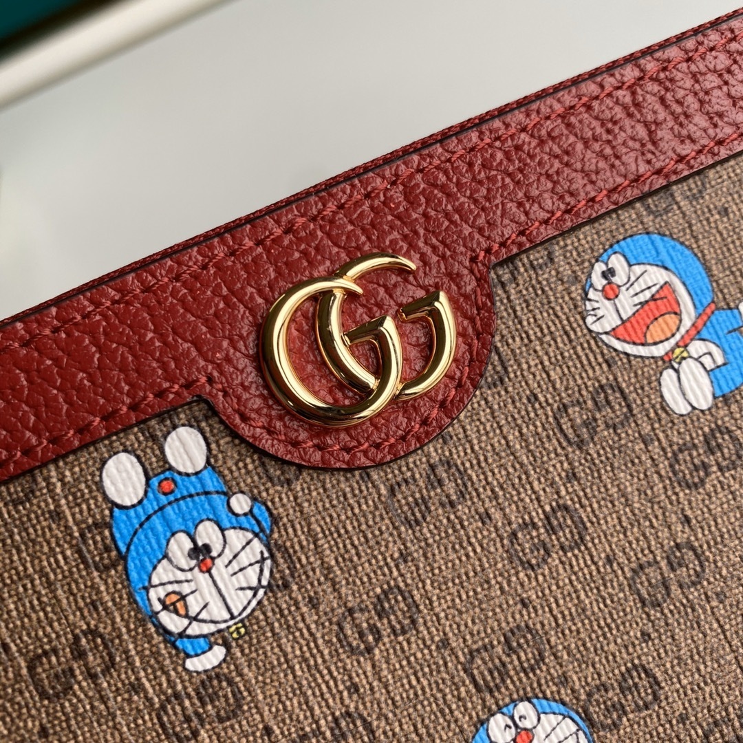 Doraemon x Gucci Zip Around Wallet 19cm KelvinGift Store Kelvingift