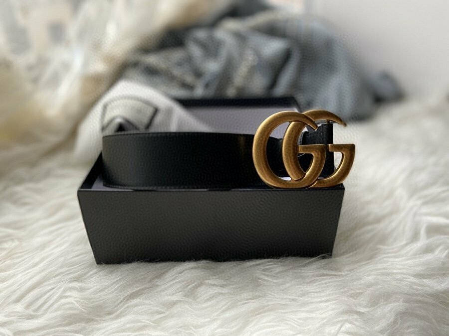 Gucci Belt With Double G Buckle Black - KelvinGift Store - Kelvingift