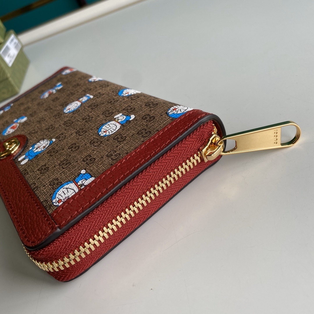 Doraemon x Gucci Zip Around Wallet 19cm KelvinGift Store Kelvingift