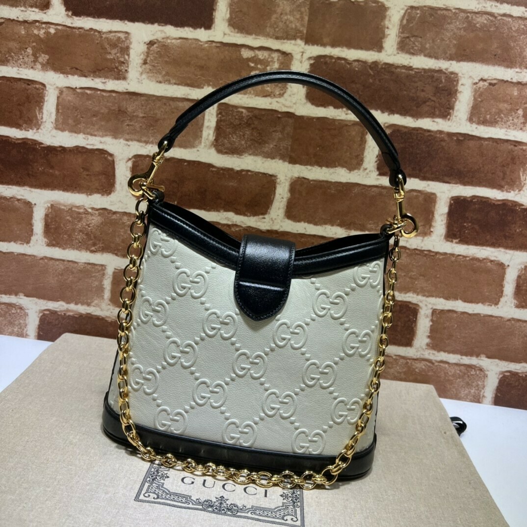 Gucci Small GG White shoulder bag 675788 - KelvinGift Store - Kelvingift