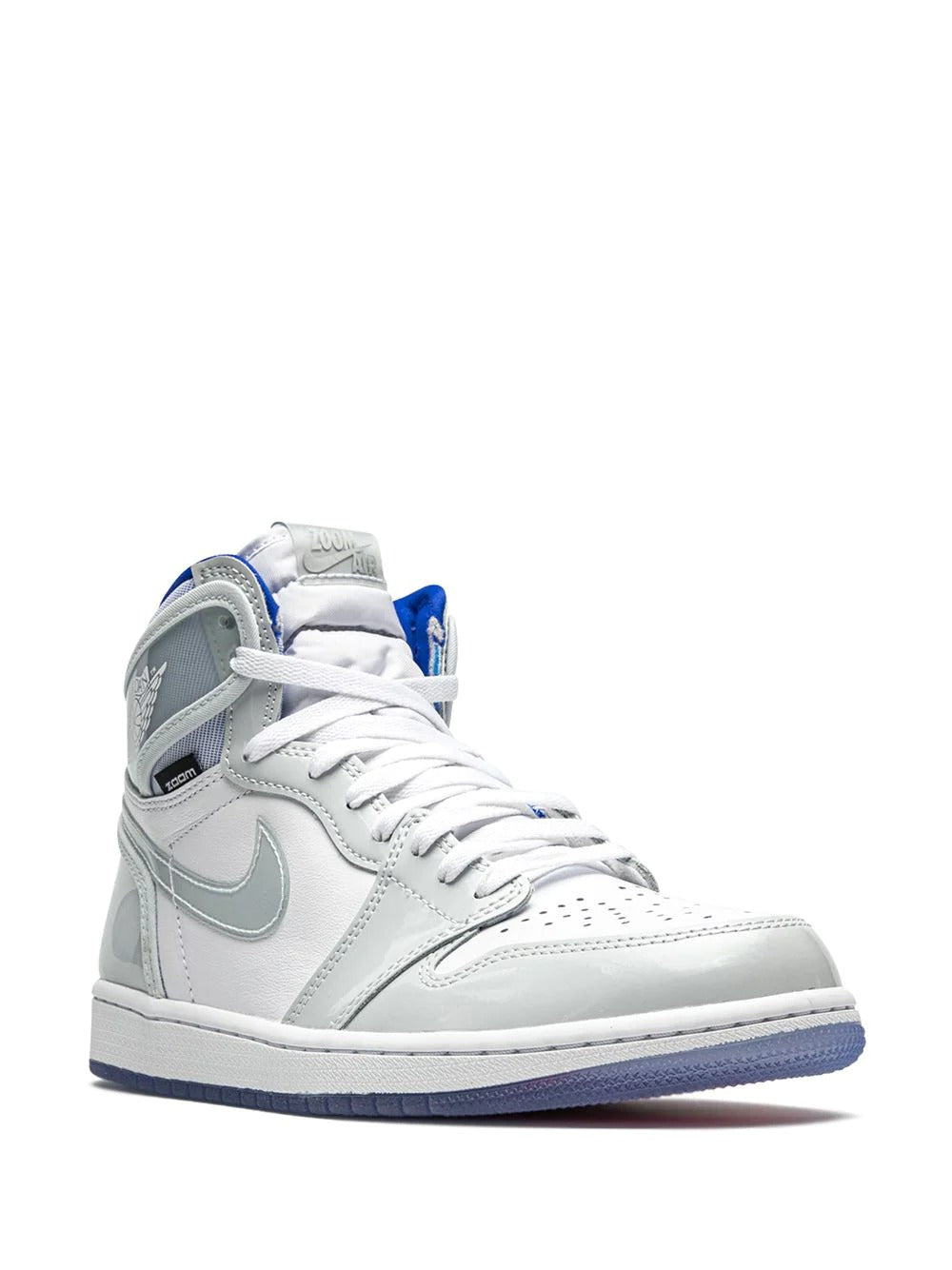 retro high zoom racer blue