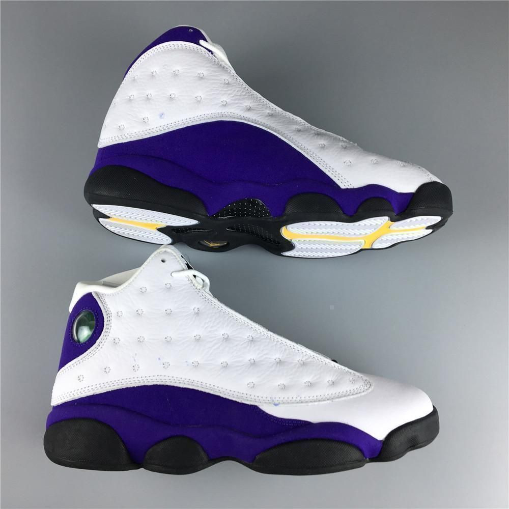 jordan 13 lakers shoes