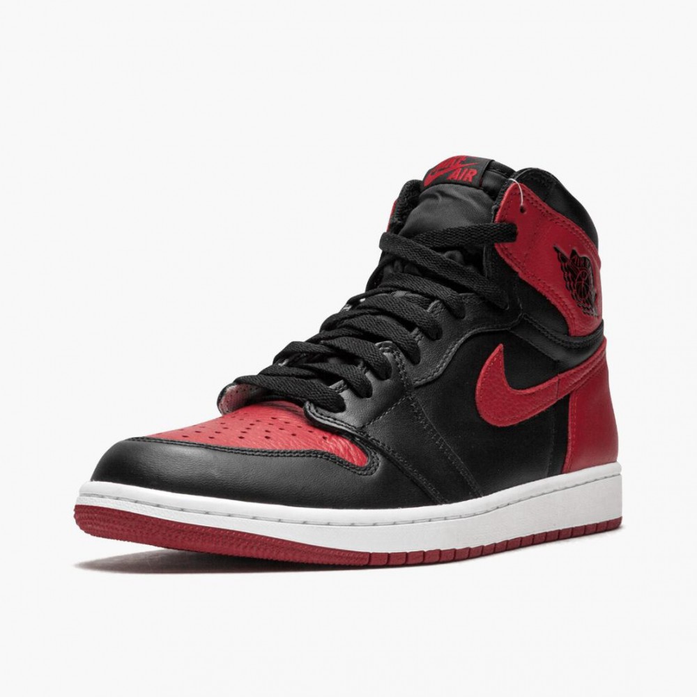 Nike Air Jordan 1 Retro High Og Bannedbred Basketball Shoes 555088 001 ...