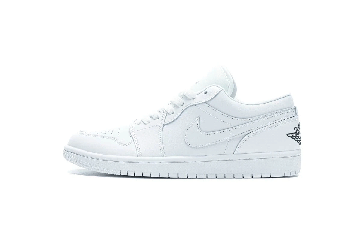 low white and black jordan 1