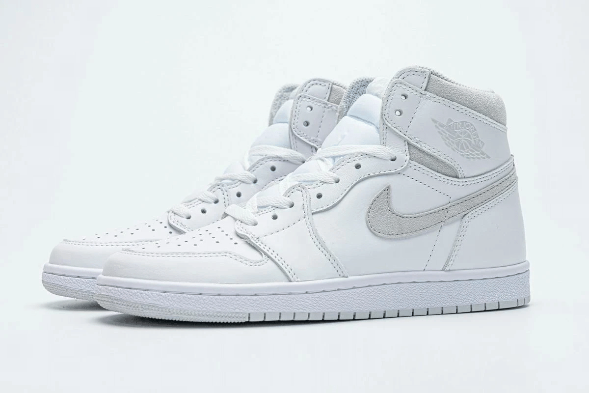 Air Jordan 1 High 85 Neutral Grey Shoes - Kelvingift