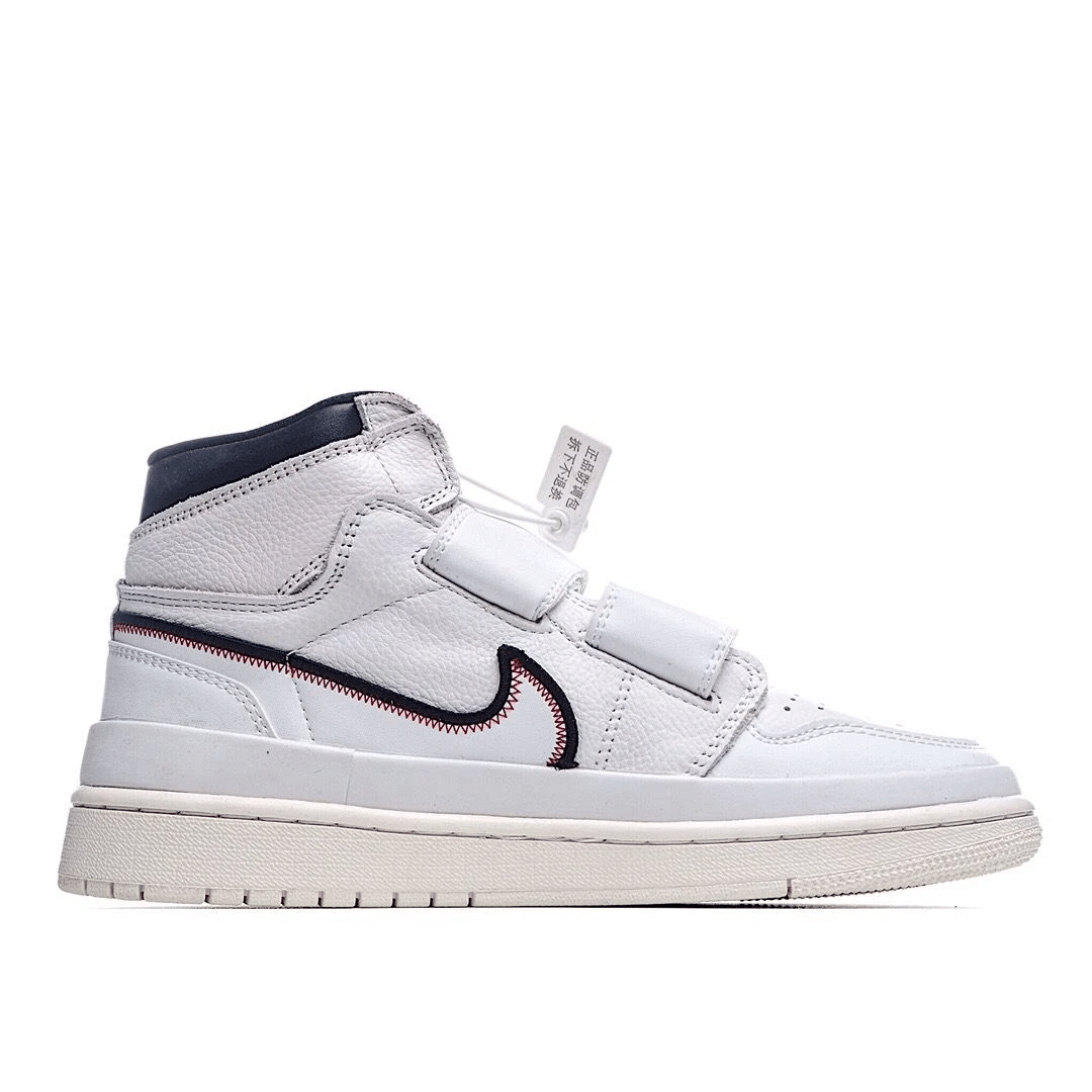 air jordan 1 double strap white