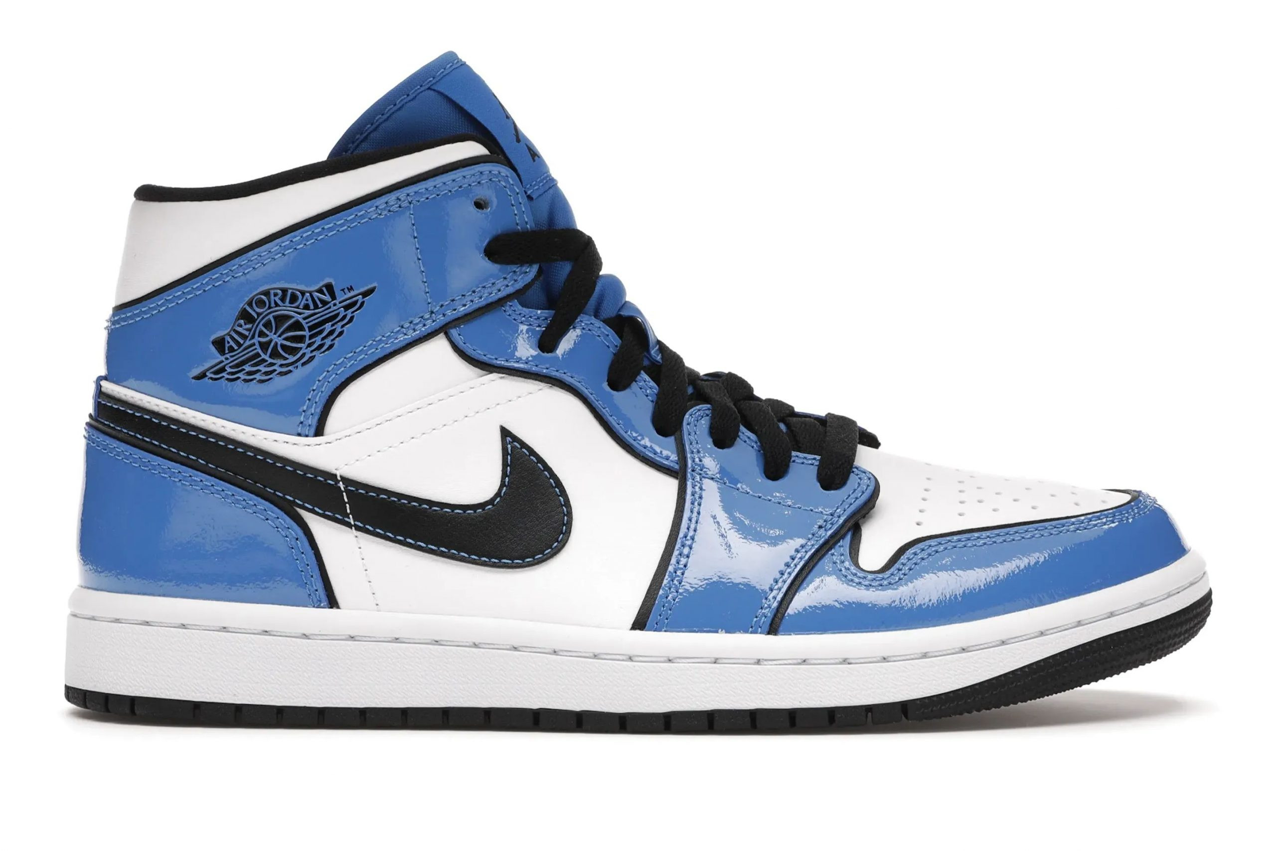 jordan 1 mid signal blue release date
