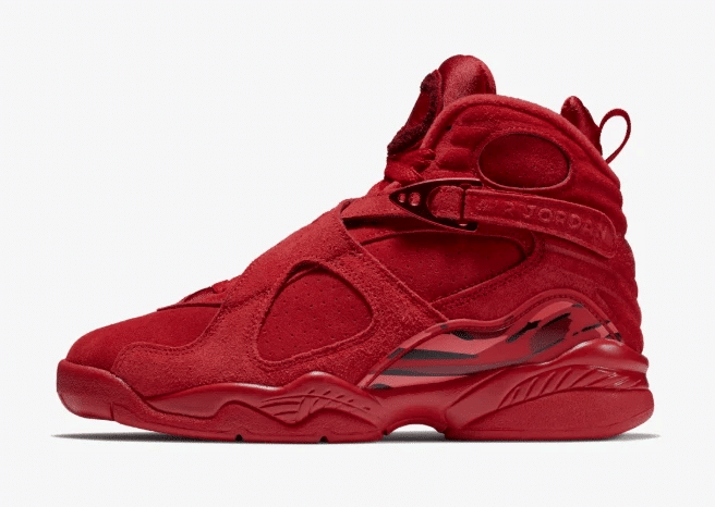 valentines day jordan 8