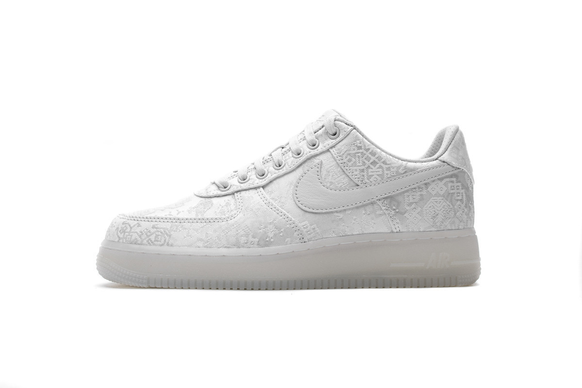 Fragment Clot x Air Force 1 PRM White Shoes - Kelvingift