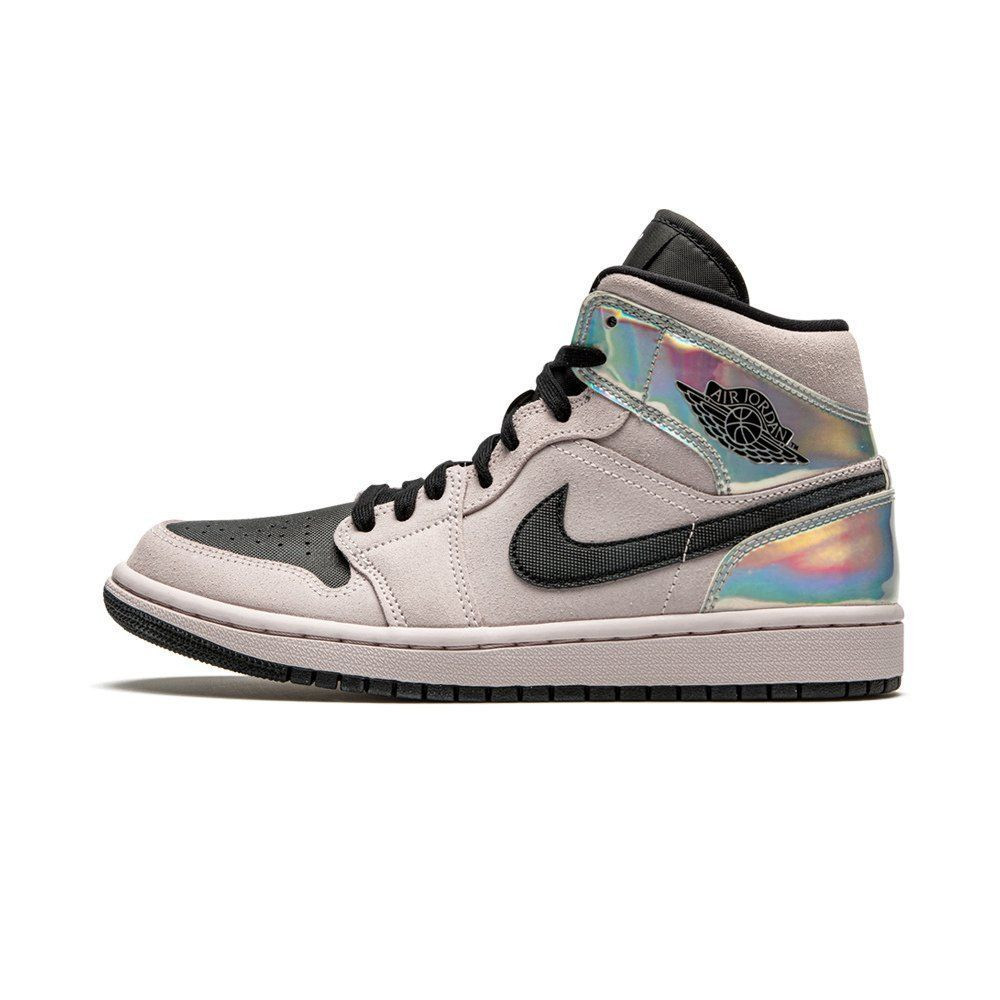 air jordan 1 mid dirty powder iridescent