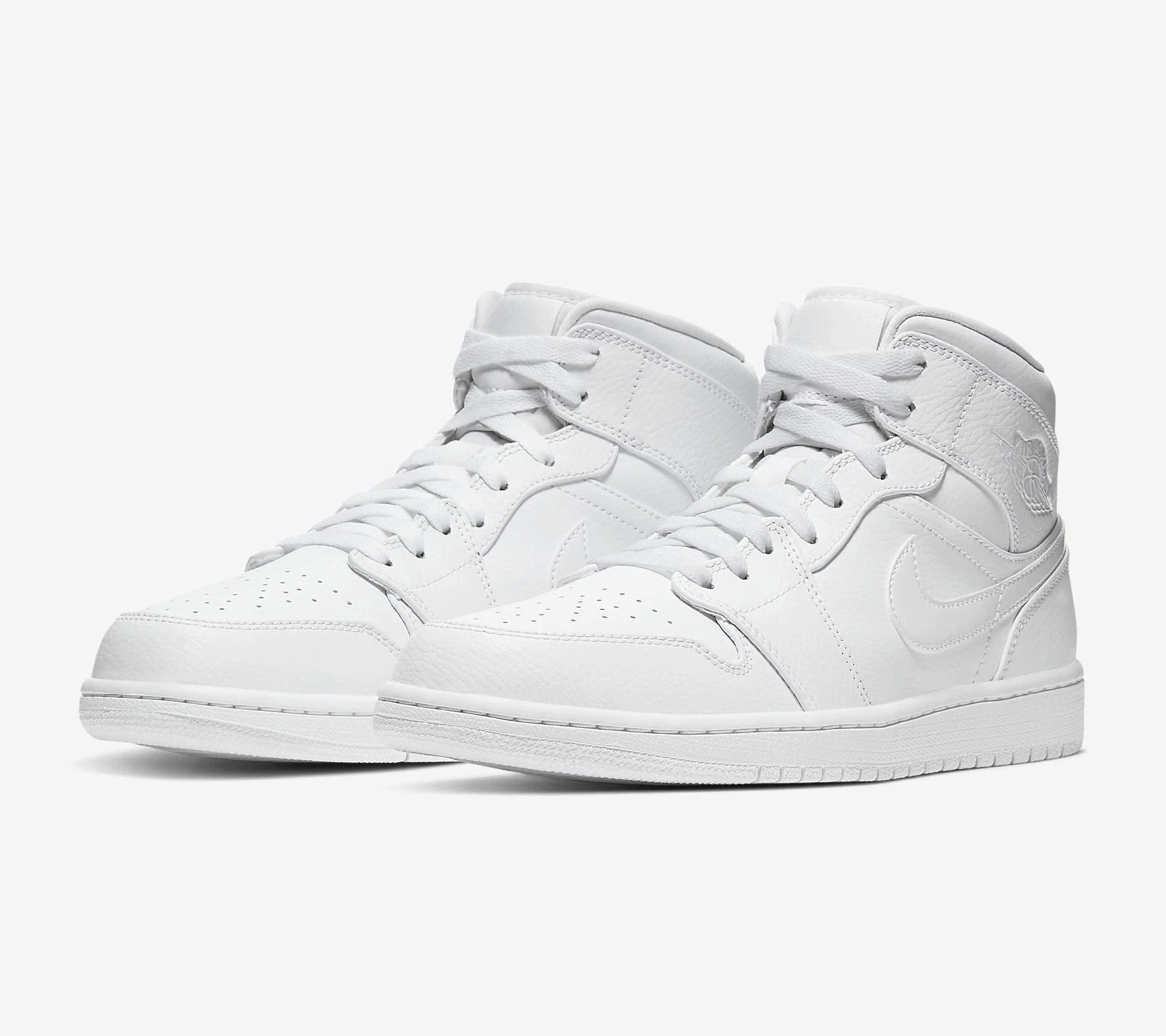 womens air jordan 1 triple white