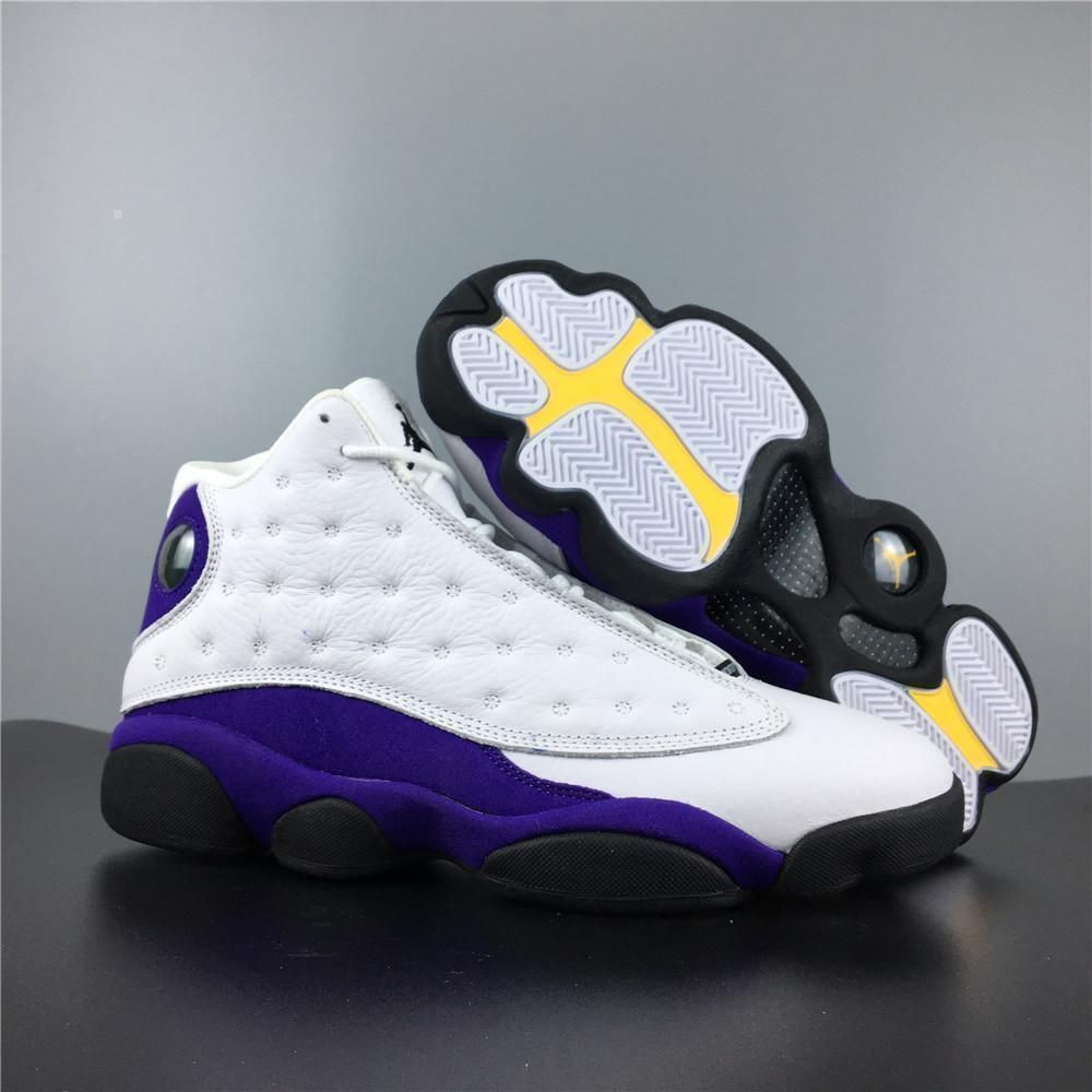 jordan 13 lakers footlocker