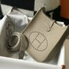 Hermes Evelyne 16 Amazone Bag Greige With Silver-Toned Hardware For Women, Women's Shoulder And Crossbody Bags 6.3in/16cm