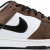 Nike SB Dunk Low White Black Trail End Brown Men Shoes