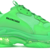 Balenciaga Triple S Neon Green Clear Sole