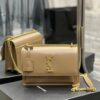 Saint Laurent Sunset Medium Chain Bag For Women 8.6in/22cm Dark Beige YSL 442906D420W2721