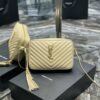 Saint Laurent Lou Camera Bag Beige With Gold Toned Hardware For Women 9in/23cm YSL 612544DV7072721